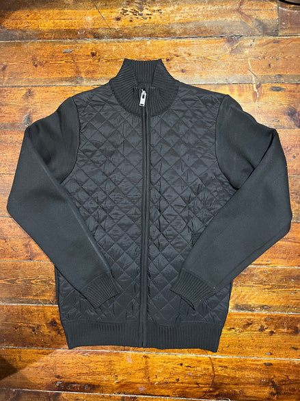 Ke Brera Black Quilted Jacket