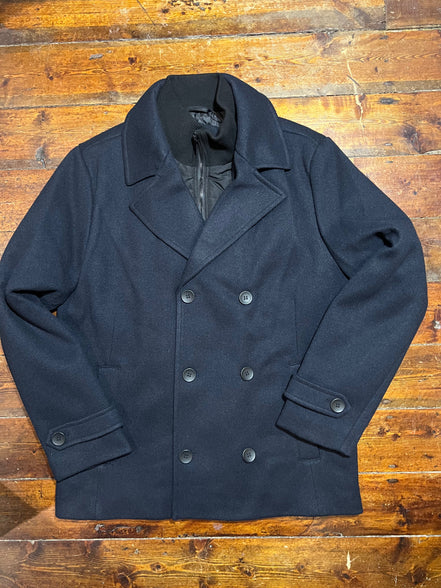 Zemu Navy Peacoat