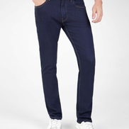 Mish Mash Tapered Fit Mid Stretch Raw Jeans