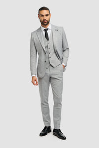 House of Cavani Malibu Grey Blazer