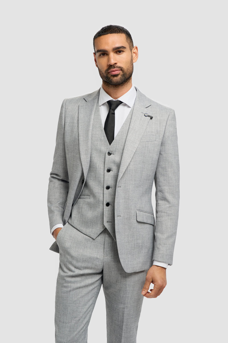House of Cavani Malibu Grey Blazer