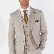 Paul Andrew - Mayfair - Men's Stone Textured Blazer