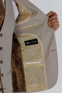 Paul Andrew - Mayfair - Men's Stone Textured Blazer