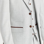 Paul Andrew - Mark - Stone Glen Check Blazer