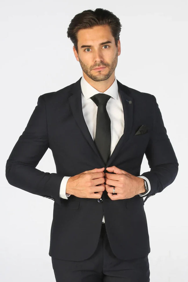 Paul Andrew - Parker - Men's Navy Blazer