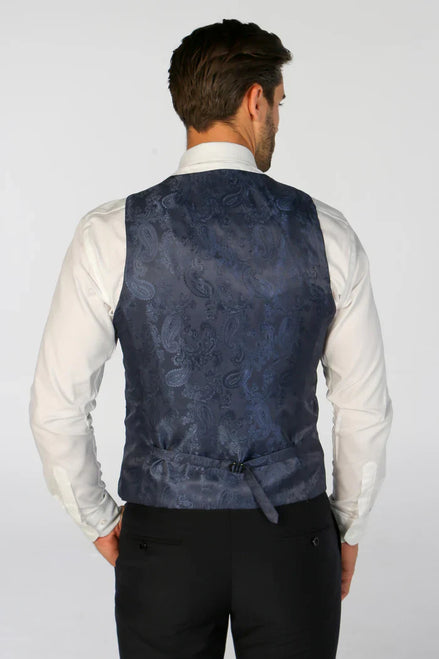 Paul Andrew - Parker - Men's Navy Waistcoat