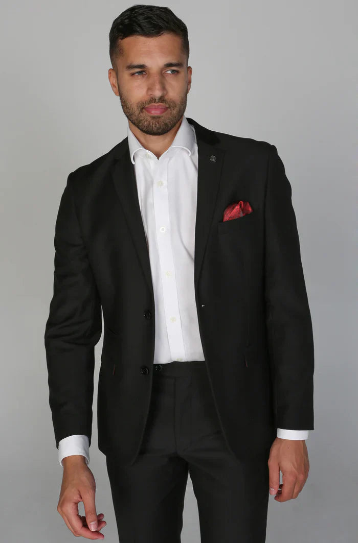 Paul Andrew - Parker - Men's Black Blazer