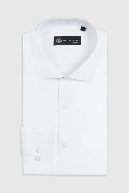 Paul Andrew Oliver - Oliver - White Cutaway Collar Shirt