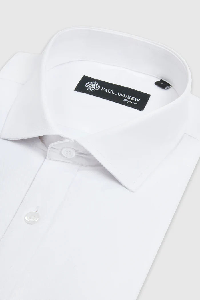 Paul Andrew Oliver - Oliver - White Cutaway Collar Shirt