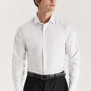 Paul Andrew Oliver - Oliver - White Cutaway Collar Shirt