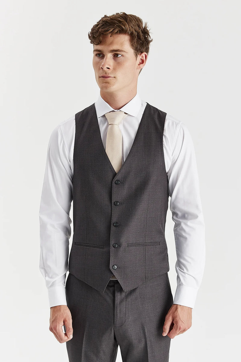 Paul Andrew - Charles - Charcoal Waistcoat