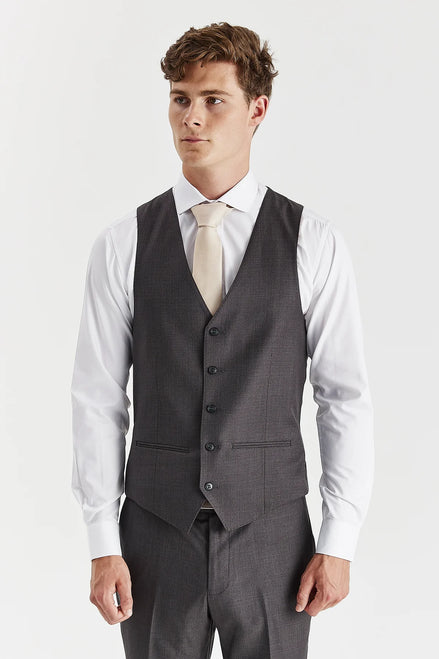 Paul Andrew - Charles - Charcoal Waistcoat