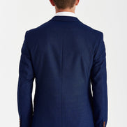 Paul Andrew - Mayfair - Men's Blue Textured Blazer