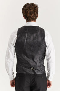 Paul Andrew Harry Black Waistcoat