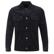 Remus Uomo Navy Cord Shacket Overshirt