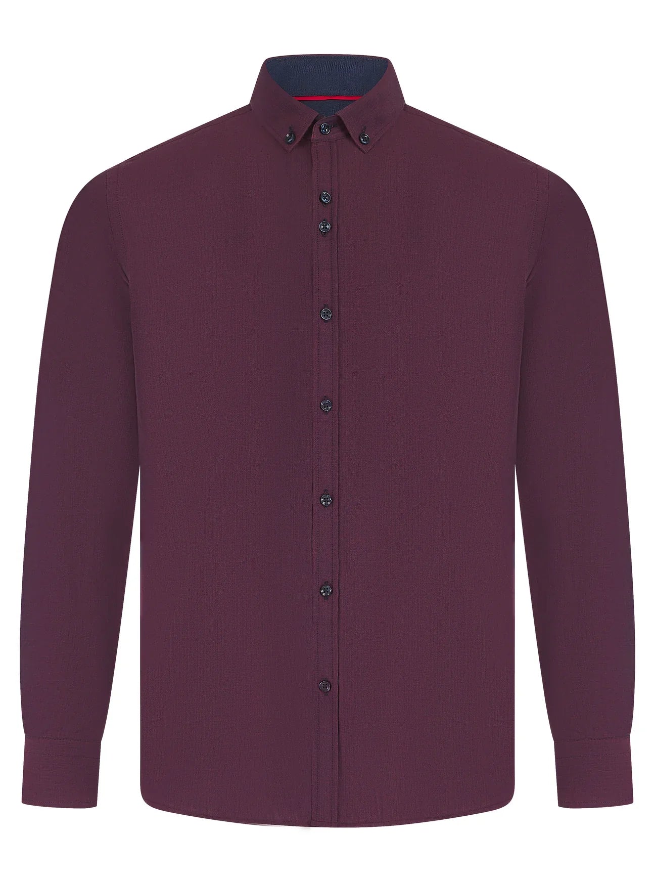 Spectre Wine Button Down Collar Shirt