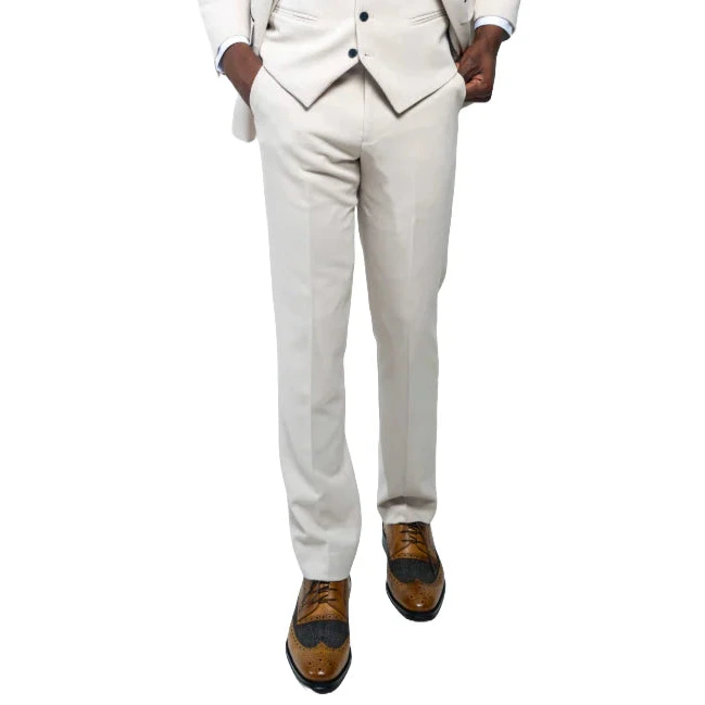 Charles Grey Sandro Beige Trousers
