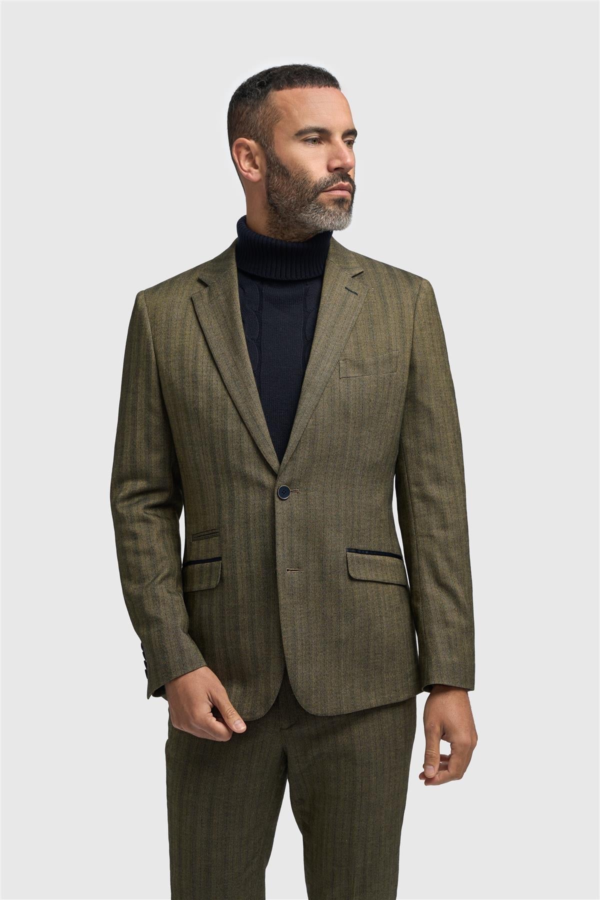 House of Cavani Damon Sage Blazer