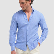 Cavani Blue Stripe Shirt