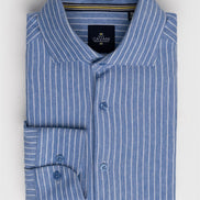 Cavani Blue Stripe Shirt