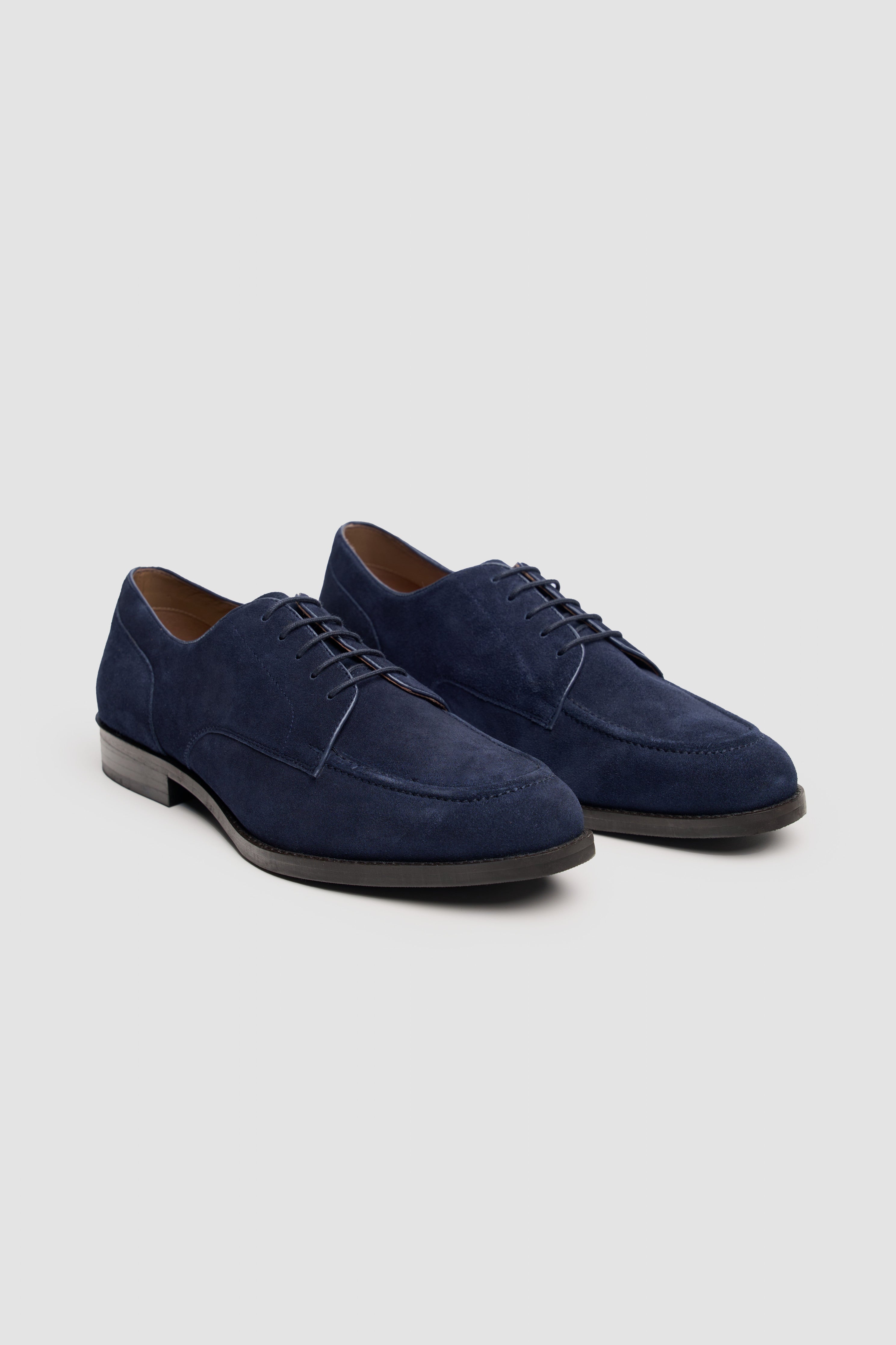 House of Cavani Brera Navy Suede Shoes