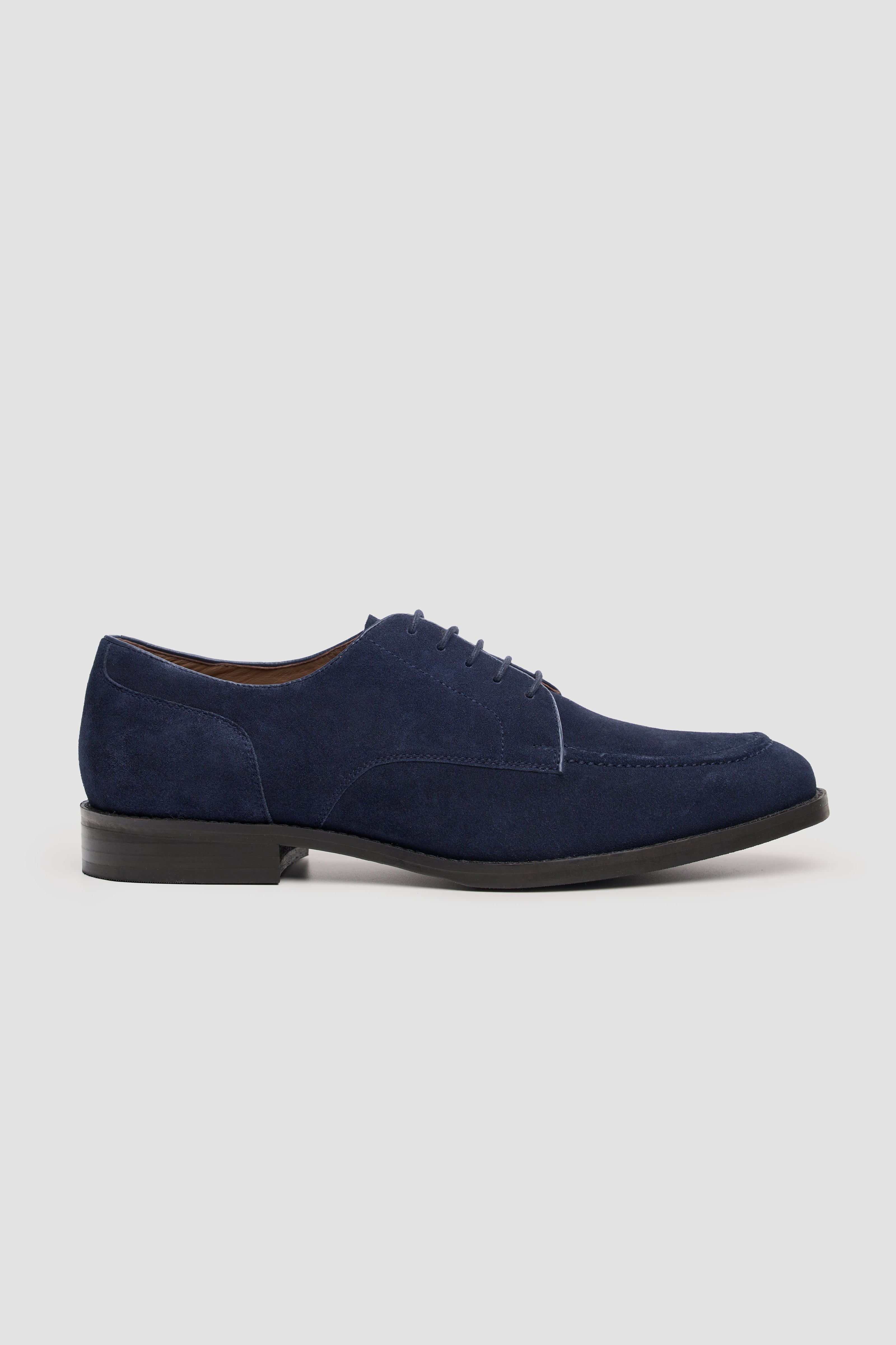 House of Cavani Brera Navy Suede Shoes