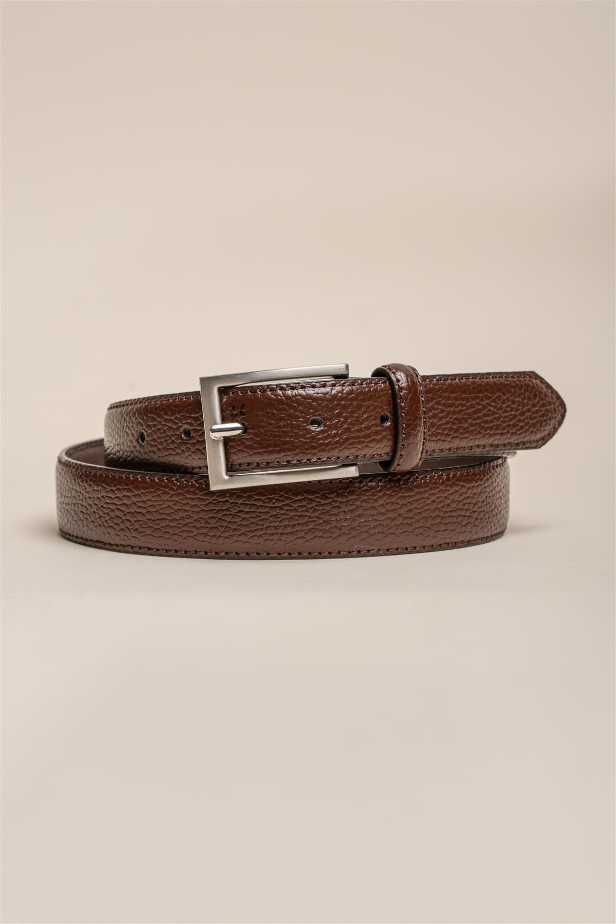 Brown Leather Belt