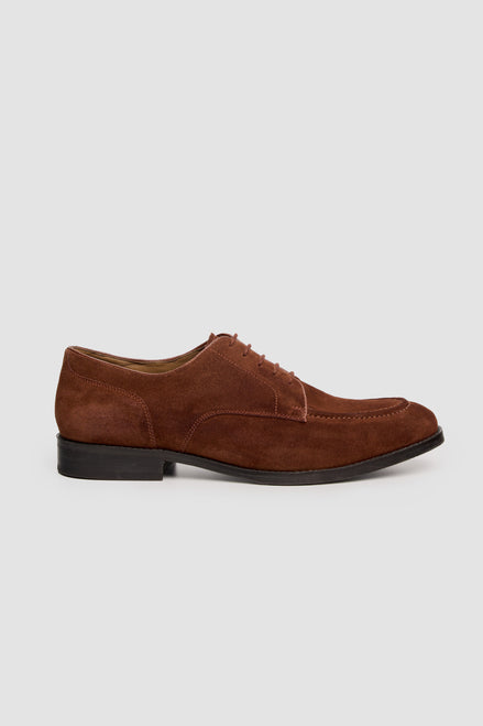 House of Cavani Brera Cognac Suede Shoes