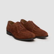 House of Cavani Brera Cognac Suede Shoes