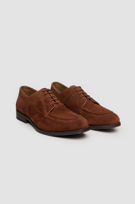 House of Cavani Brera Cognac Suede Shoes