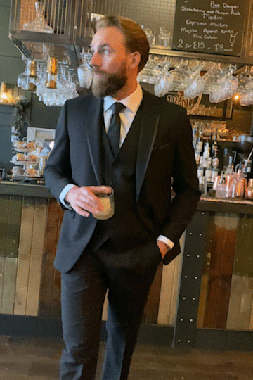 Mens 3 2025 piece dinner suits