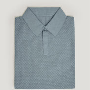 Cavani Short Sleeve Mineral Blue Polo