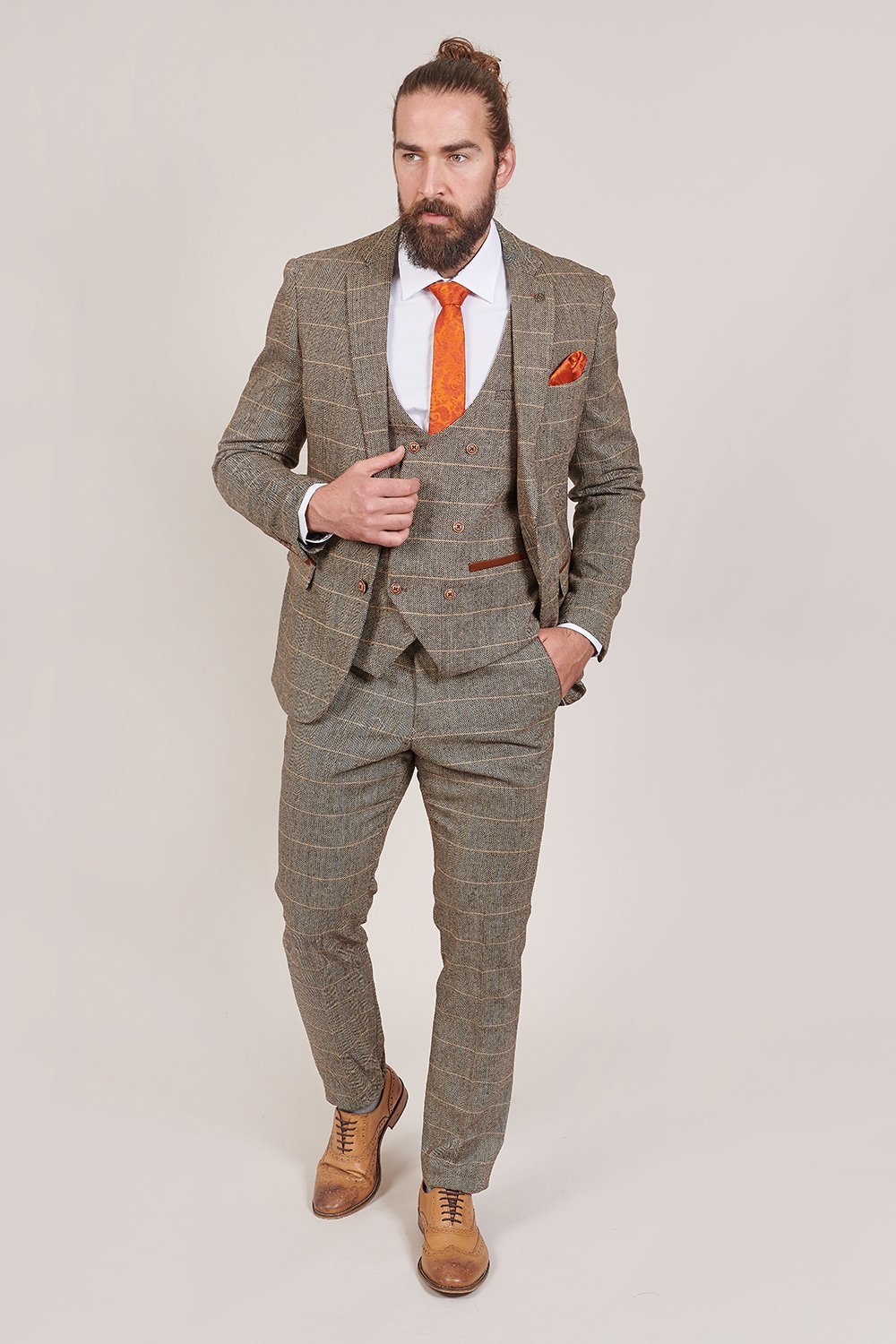 Marc darcy tweed waistcoat deals
