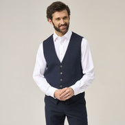 Skopes Jude Navy Waistcoat