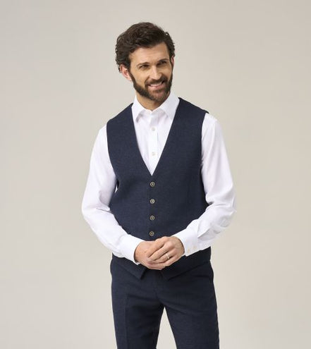 Skopes Jude Navy Waistcoat