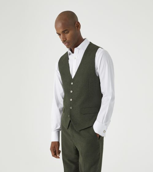 Skopes Jude Olive Waistcoat