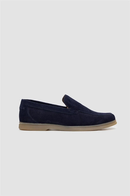 House of Cavani Breezy Navy Loafers