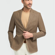 Cavani Piero Sand Slim Fit Blazer