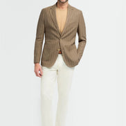 Cavani Piero Sand Slim Fit Blazer