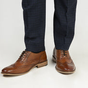 Roamers Tan Brogues