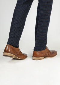 Roamers Tan Brogues