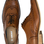 Roamers Tan Brogues