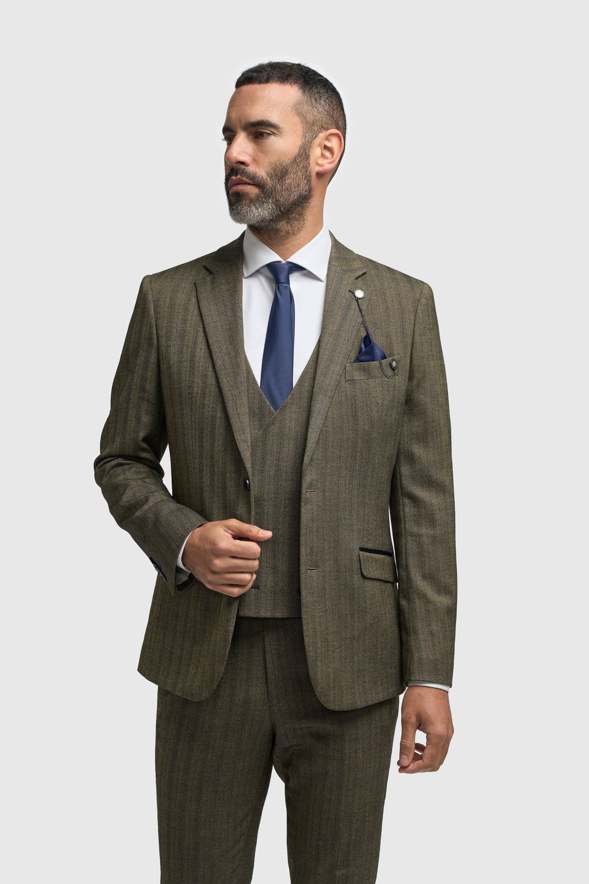 House of Cavani Damon Sage Blazer